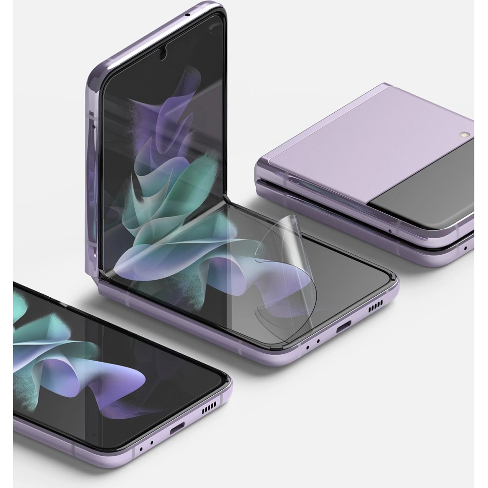 Hurtownia GSM - Fólie Ringke Invisible Defender Samsung Galaxy Z Flip 3 [2 PACK] - RGK1434 - {ean13} - Hurt