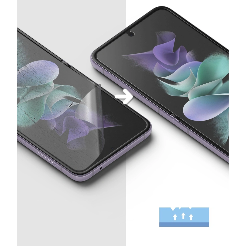 Hurtownia GSM - Fólie Ringke Invisible Defender Samsung Galaxy Z Flip 3 [2 PACK] - RGK1434 - {ean13} - Hurt