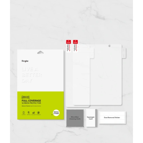 Zestaw 2 folii na ekran Samsung Galaxy Z Fold 3 - Ringke ID - Home Screen
