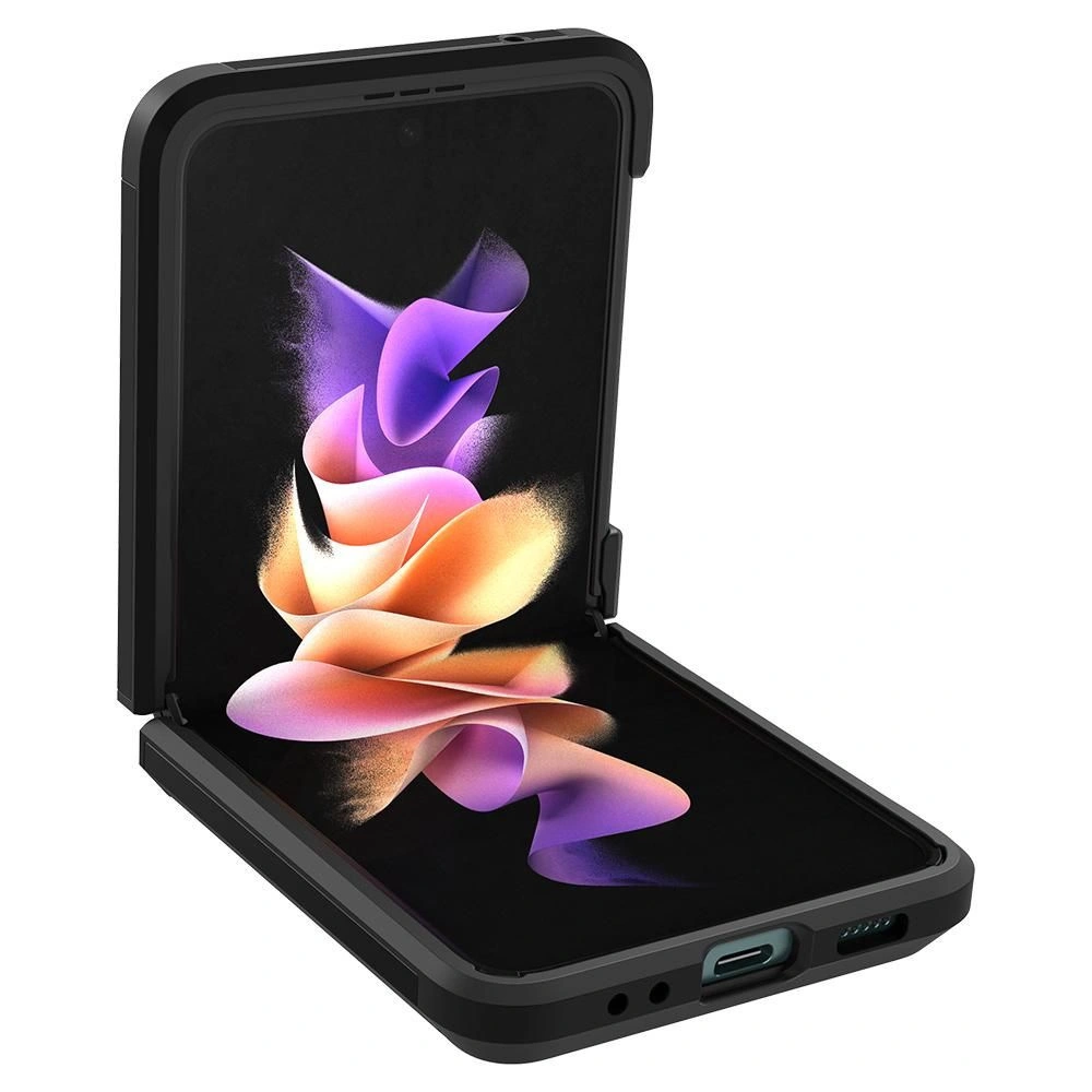 Hurtownia GSM - Etui Spigen Tough Armor Samsung Galaxy Z Flip 3 černé - SPN1681BLK - {ean13} - Hurt