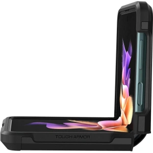 Hurtownia GSM - Case Spigen Tough Armor Samsung Galaxy Z Flip 3 Schwarz - SPN1681BLK - {ean13} - Hurt