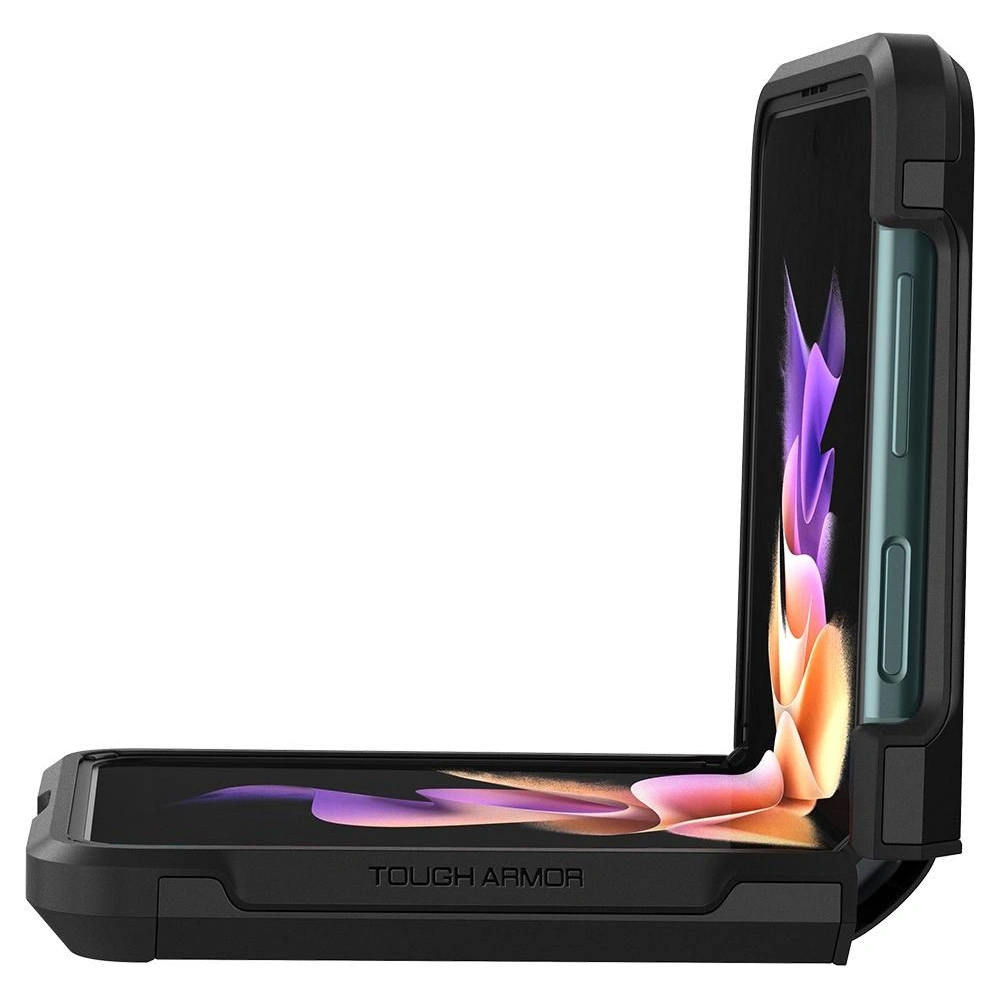 Hurtownia GSM - Etui Spigen Tough Armor Samsung Galaxy Z Flip 3 černé - SPN1681BLK - {ean13} - Hurt
