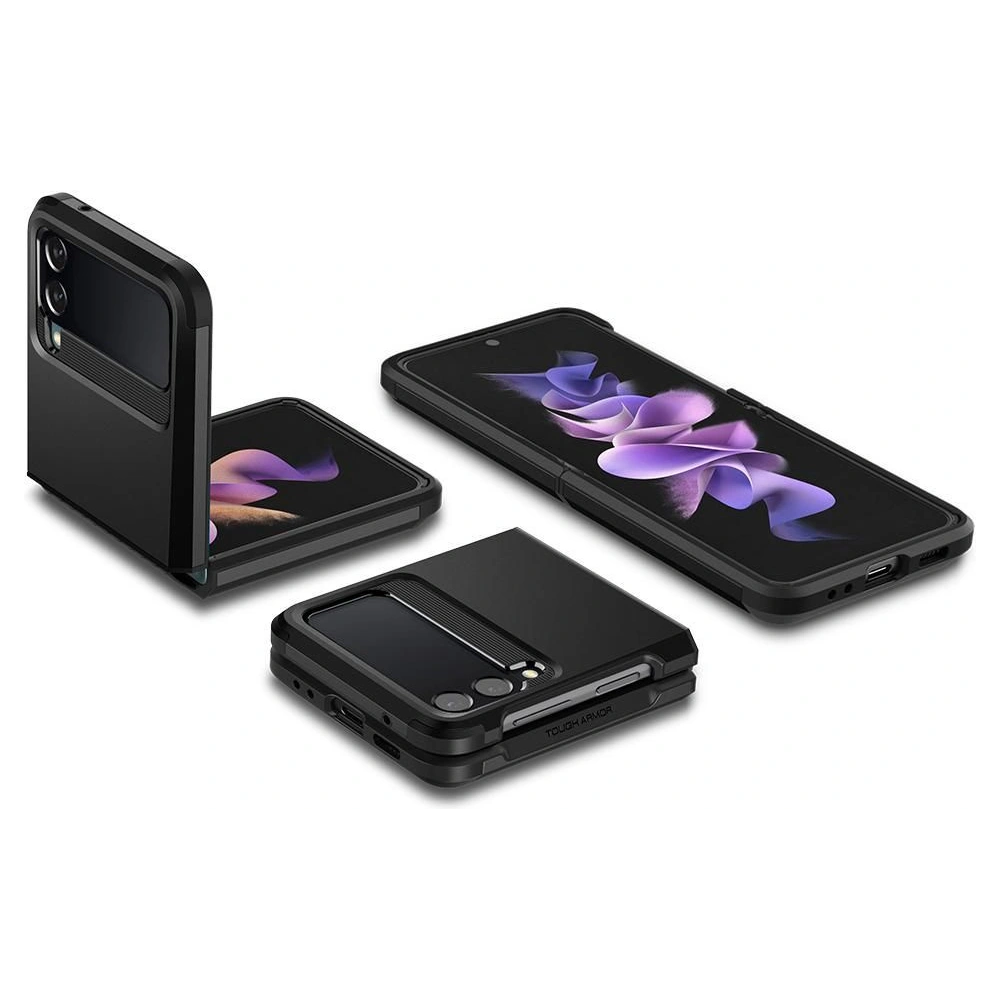 Hurtownia GSM - Etui Spigen Tough Armor Samsung Galaxy Z Flip 3 černé - SPN1681BLK - {ean13} - Hurt