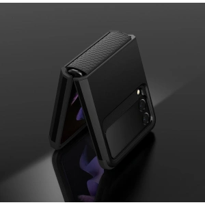Hurtownia GSM - Case Spigen Tough Armor Samsung Galaxy Z Flip 3 Schwarz - SPN1681BLK - {ean13} - Hurt