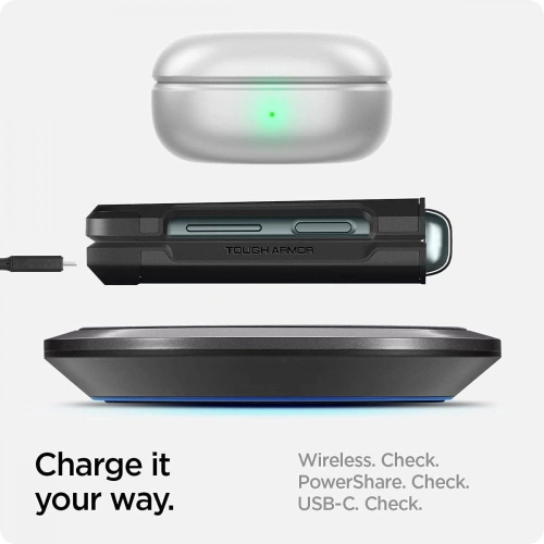 Etui Spigen Tough Armor Samsung Galaxy Z Flip 3 Black