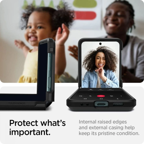 Etui Spigen Tough Armor Samsung Galaxy Z Flip 3 Black