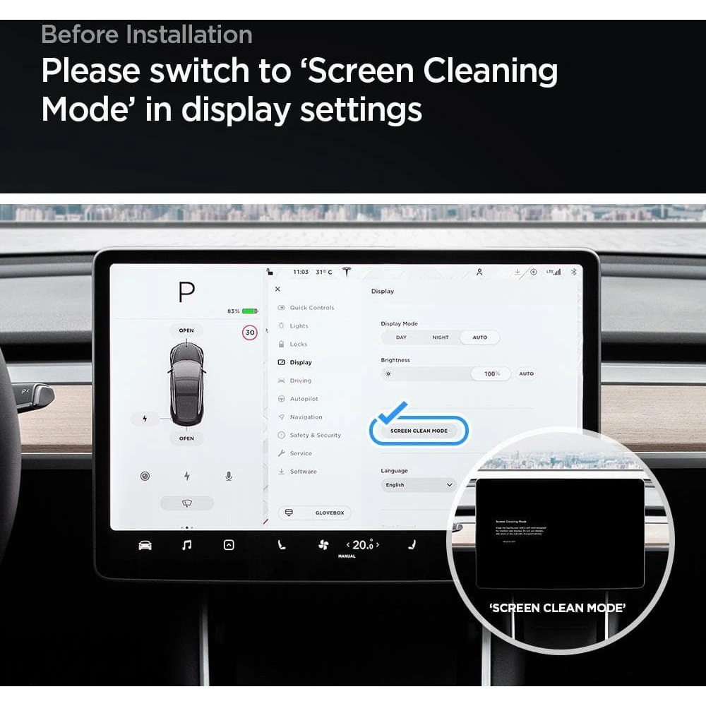 Hurtownia GSM - Tvrzené sklo Spigen GLAS.tR ez Fit Tesla Model Y/3 - SPN1682 - {ean13} - Hurt