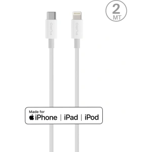Hurtownia GSM - Kabel PURO Plain USB-C na Lightning MFi 2m (biały) - PUR445WHT - {ean13} - Hurt