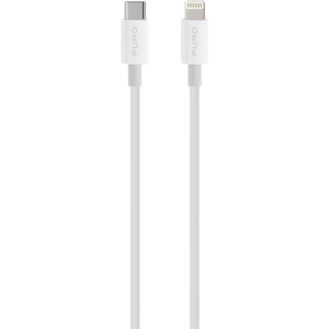 Hurtownia GSM - Kabel PURO Plain USB-C na Lightning MFi 2m (biały) - PUR445WHT - {ean13} - Hurt