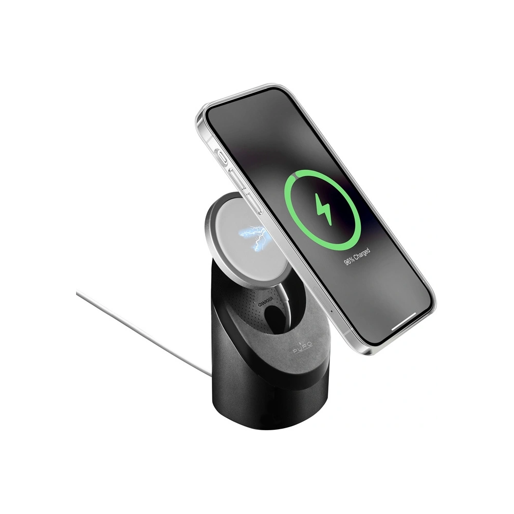 Hurtownia GSM - Aluminová podložka PURO MagStand pro Apple MagSafe nabíječku - PUR446 - {ean13} - Hurt