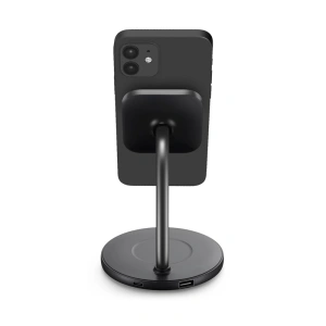 Hurtownia GSM - Podstawka z ładowarką bezprzewodową PURO Fast Charger 2in1 Mag Charging Stand - PUR447 - {ean13} - Hurt
