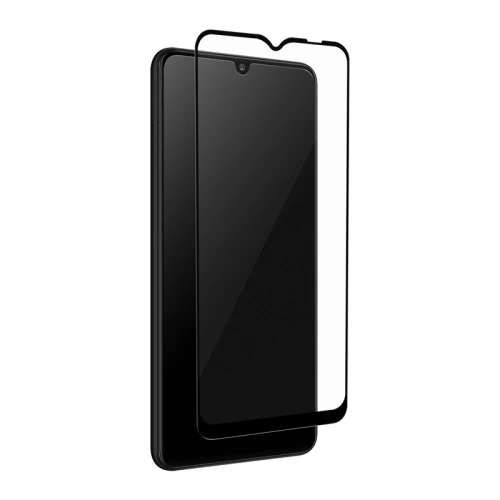 Szkło hartowane PURO Frame Tempered Glass Samsung Galaxy A22 5G (czarna ramka)