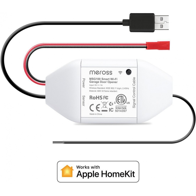 Meross Distributor - 787446925622 - MSS014 - Meross Smart Garage Door Opener Works with Apple Homekit - B2B homescreen