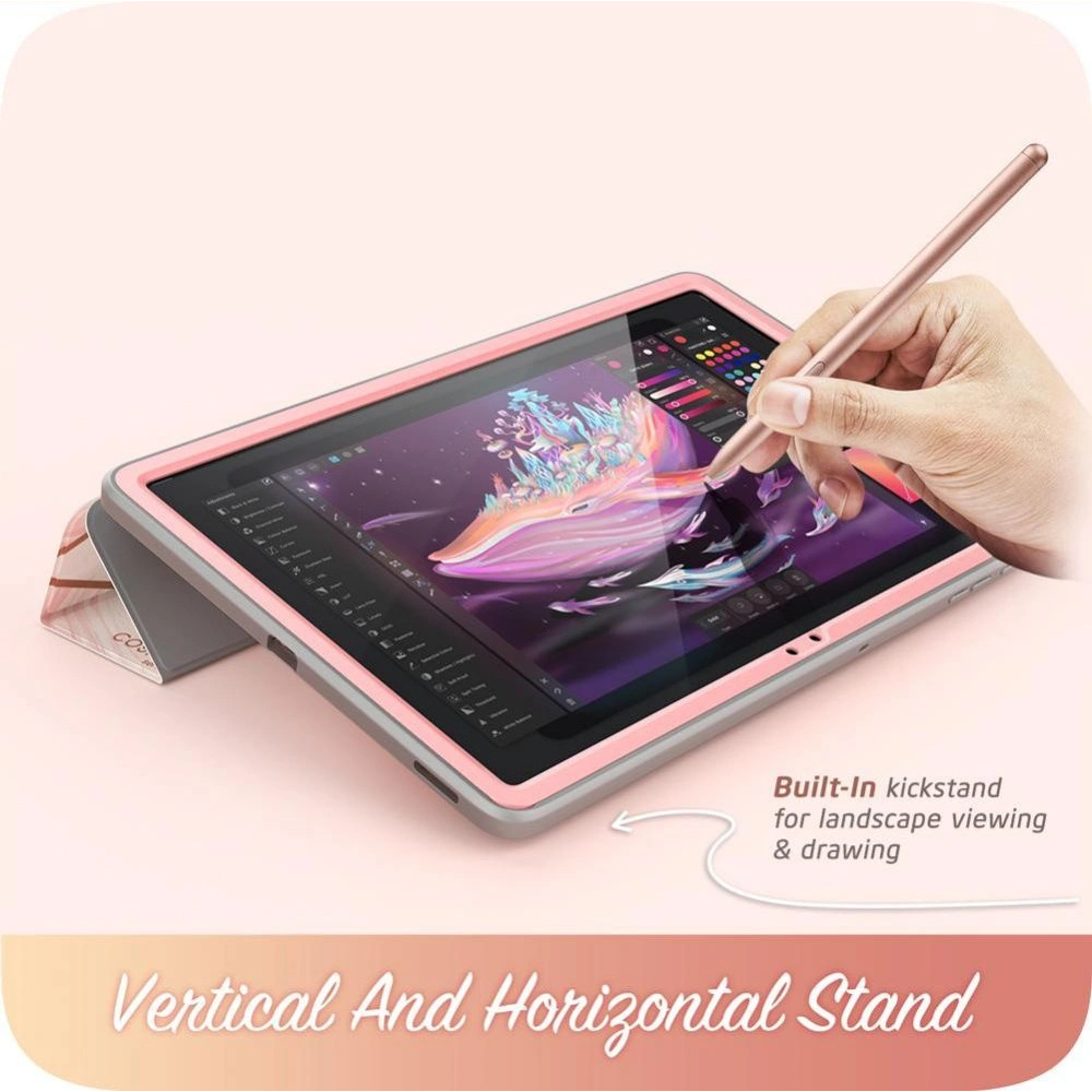 Hurtownia GSM - Etui Supcase Cosmo Samsung Galaxy Tab S7 FE 5G Marble - SPC183MRB - {ean13} - Hurt