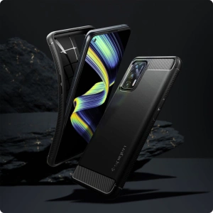 Spigen Rugged Armor Realme GT 5G Matte Black