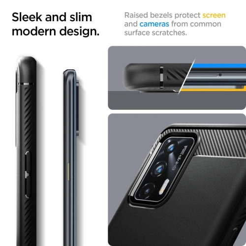 Etui Spigen Rugged Armor Realme GT 5G Matte Black