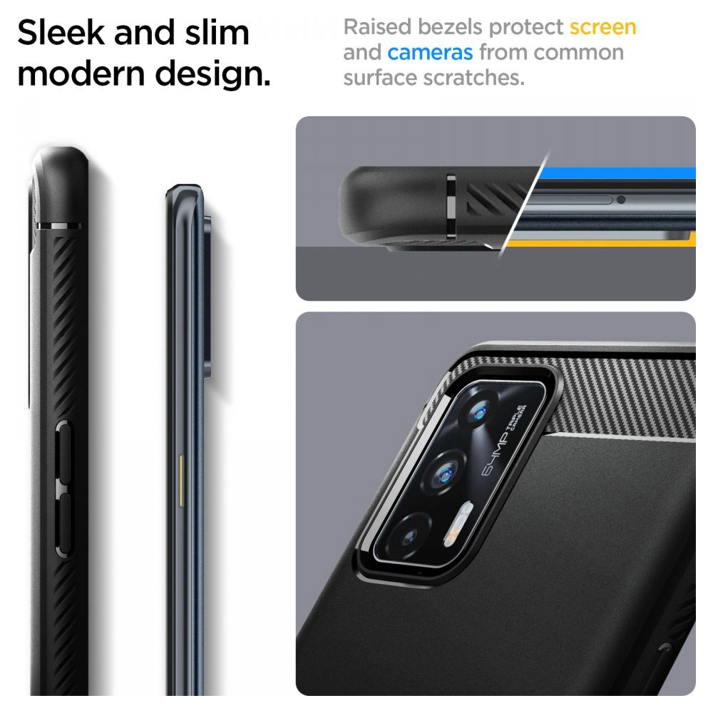 Hurtownia GSM - Etui Spigen Rugged Armor Realme GT 5G Matte Black - SPN1684BLK - {ean13} - Hurt