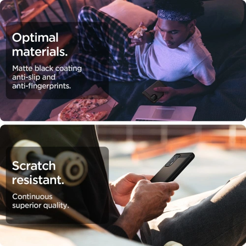 Etui Spigen Rugged Armor Realme GT 5G Matte Black