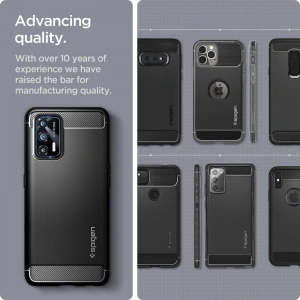 Etui Spigen Rugged Armor Realme GT 5G Matte Black