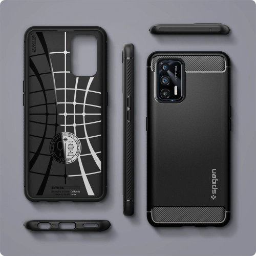 Etui Spigen Rugged Armor Realme GT 5G Matte Black