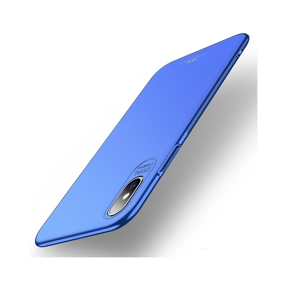 Hurtownia GSM - Etui MSVII iPhone XS Max 6.5 Modré - MS7197BLU - {ean13} - Hurt