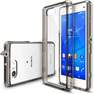 Hurtownia GSM - Etui Ringke Fusion Sony Xperia Z3 Compact Smoke Black - RGK1483SM - {ean13} - Hurt
