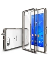 Hurtownia GSM - Etui Ringke Fusion Sony Xperia Z3 Compact Smoke Black - RGK1483SM - {ean13} - Hurt