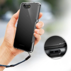 Hurtownia GSM - Etui Ringke Fusion Sony Xperia Z3 Compact Smoke Black - RGK1483SM - {ean13} - Hurt