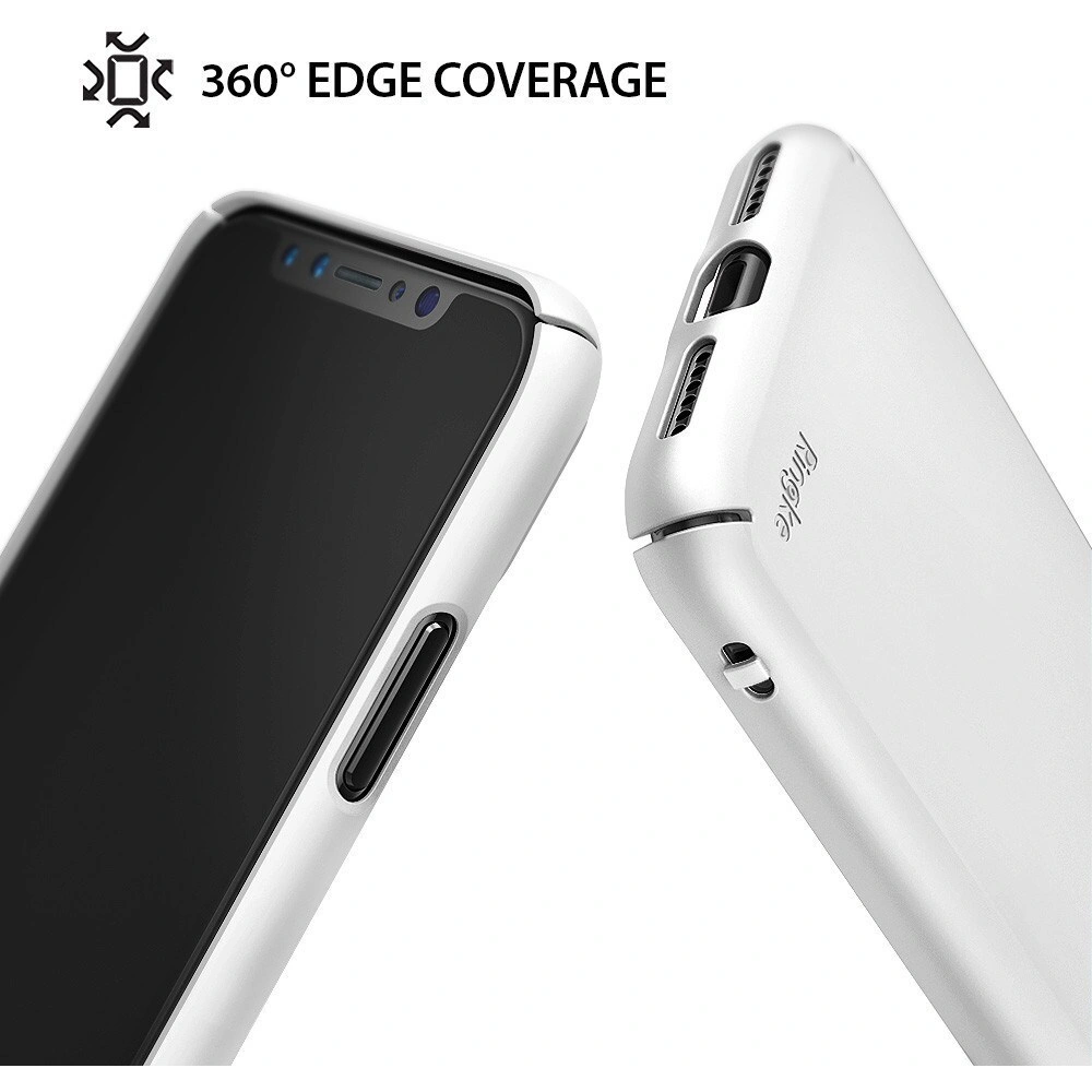 Wholesale Ringke Slim Apple iPhone X Peach Pink - RGK1485PNK - {ean13} - Hurt
