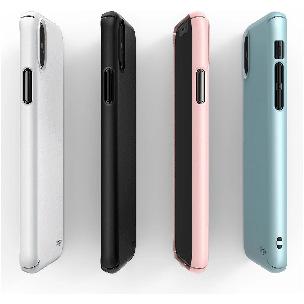 Wholesale Ringke Slim Apple iPhone X Peach Pink - RGK1485PNK - {ean13} - Hurt