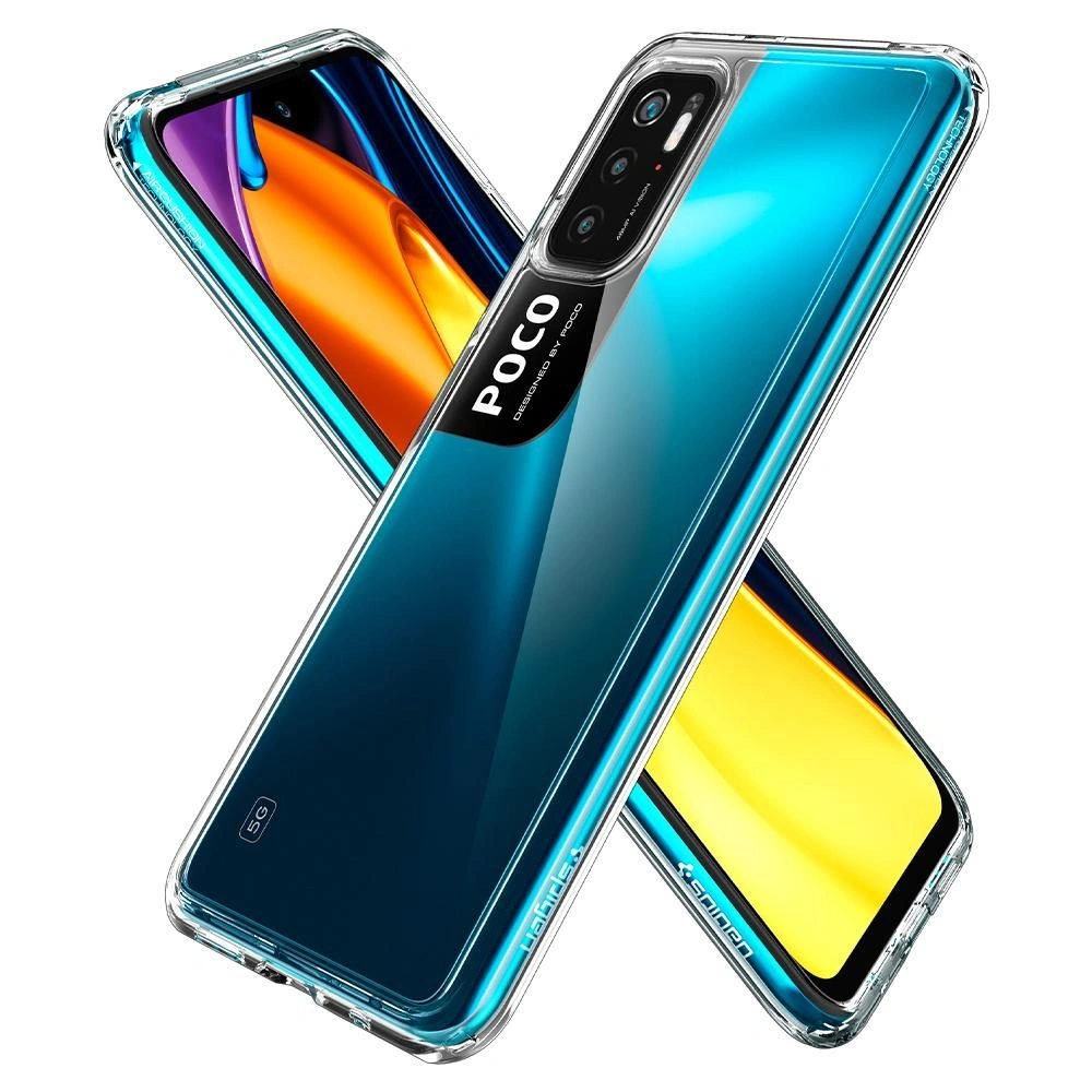 Hurtownia GSM - Etui Spigen Ultra Hybrid Pocophone M3 Pro 5G/Redmi Note 10 5G Crystal Clear - SPN1685CL - {ean13} - Hurt