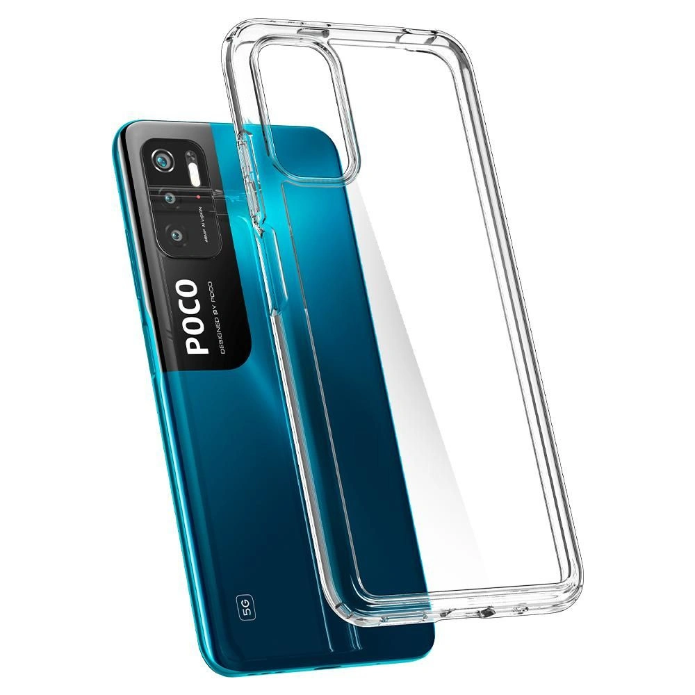 Hurtownia GSM - Etui Spigen Ultra Hybrid Pocophone M3 Pro 5G/Redmi Note 10 5G Crystal Clear - SPN1685CL - {ean13} - Hurt