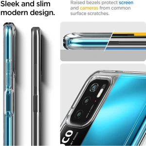 Wholesale Spigen Ultra Hybrid Pocophone M3 Pro 5G/Redmi Note 10 5G Crystal Clear - SPN1685CL - {ean13} - Hurt