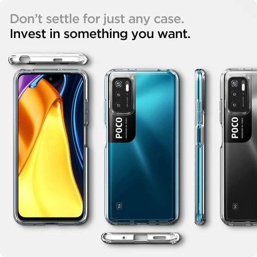 Etui Spigen Ultra Hybrid Pocophone M3 Pro 5G/Redmi Note 10 5G Crystal Clear