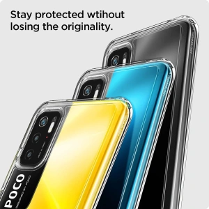 Wholesale Spigen Ultra Hybrid Pocophone M3 Pro 5G/Redmi Note 10 5G Crystal Clear - SPN1685CL - {ean13} - Hurt