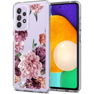 Hurtownia GSM - Etui Spigen Cyrill Cecile Samsung Galaxy A52/A52s Růžová květinová - SPN1686RSF - {ean13} - Hurt