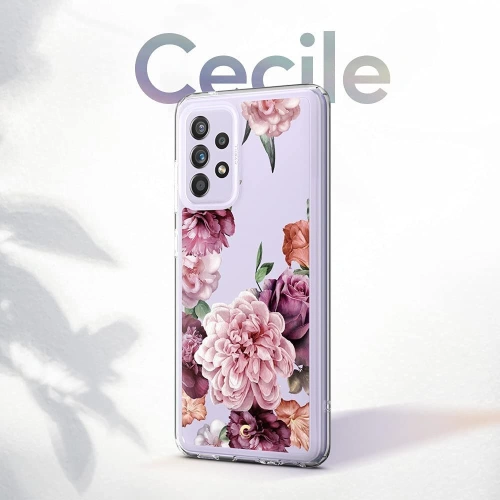 Etui Spigen Cyrill Cecile Samsung Galaxy A52/A52s Rose Floral