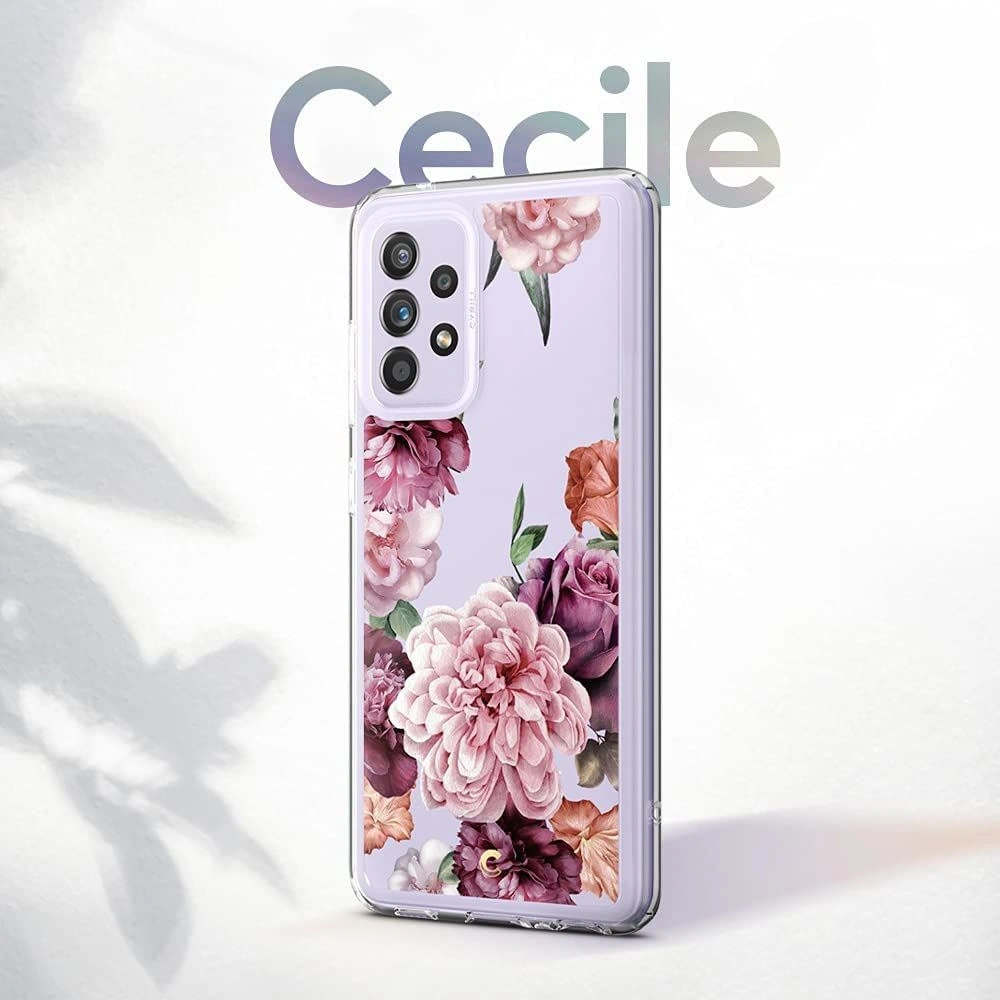Hurtownia GSM - Etui Spigen Cyrill Cecile Samsung Galaxy A52/A52s Rose Floral - SPN1686RSF - {ean13} - Hurt