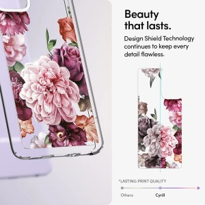 Hurtownia GSM - Etui Spigen Cyrill Cecile Samsung Galaxy A52/A52s Růžová květinová - SPN1686RSF - {ean13} - Hurt