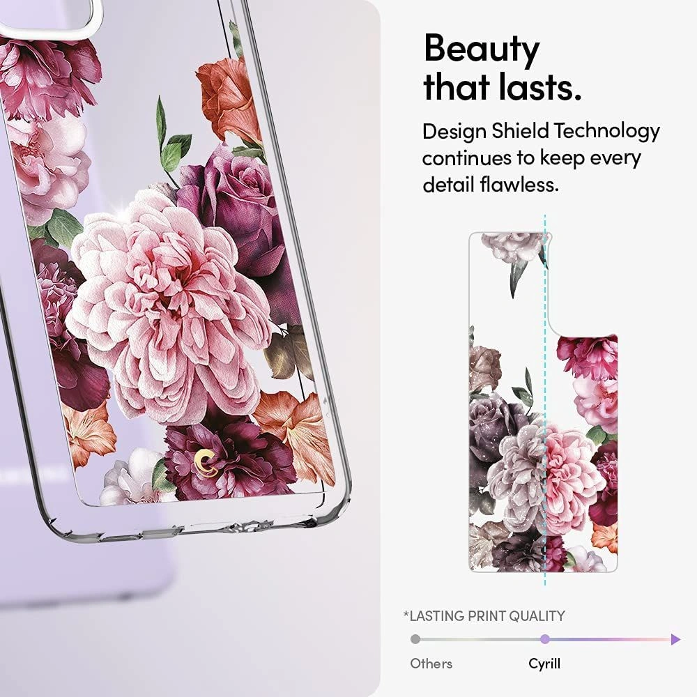 Hurtownia GSM - Etui Spigen Cyrill Cecile Samsung Galaxy A52/A52s Rose Floral - SPN1686RSF - {ean13} - Hurt
