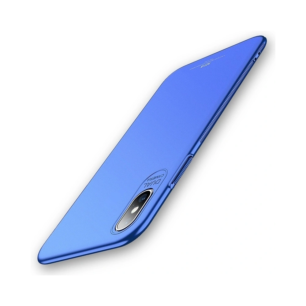 Hurtownia GSM - Etui MSVII iPhone XS Max 6.5 Modré - MS7197BLU - {ean13} - Hurt
