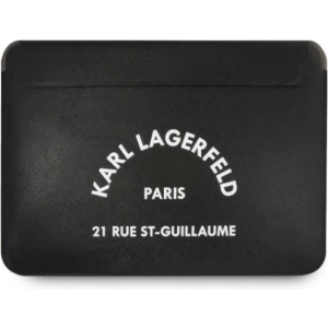 Etui Karl Lagerfeld Sleeve KLCS133RSGSFBK 13 cali czarny/black Saffiano RSG