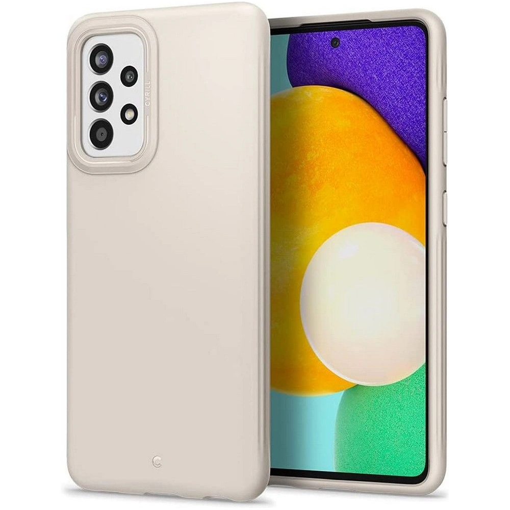 Hurtownia GSM - Etui Spigen Cyrill Stone Samsung Galaxy A52/A52s Krémová - SPN1690CRE - {ean13} - Hurt