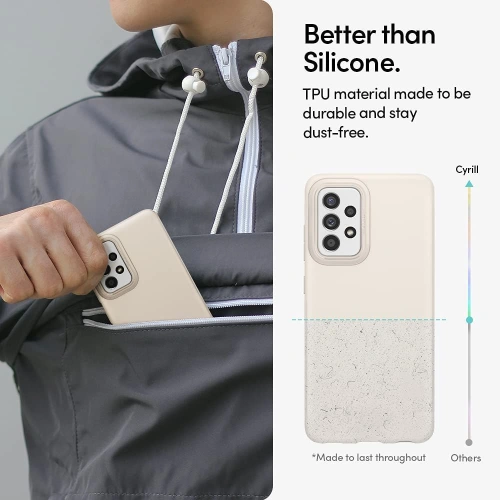 Etui Spigen Cyrill Stone Samsung Galaxy A52/A52s Cream