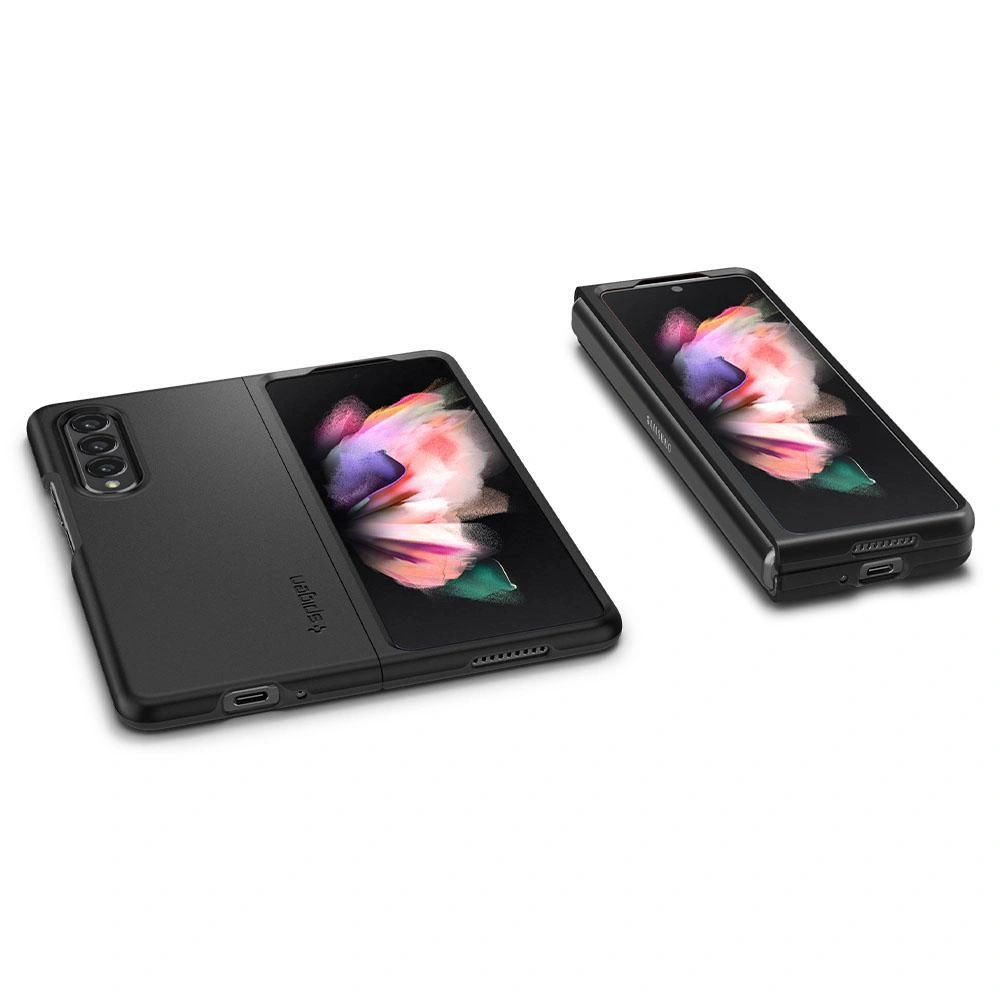 Hurtownia GSM - Etui Spigen Thin Fit Samsung Galaxy Z Fold 3 Černé - SPN1692BLK - {ean13} - Hurt