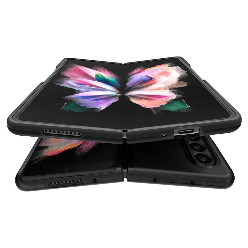 Hurtownia GSM - Etui Spigen Thin Fit Samsung Galaxy Z Fold 3 Černé - SPN1692BLK - {ean13} - Hurt