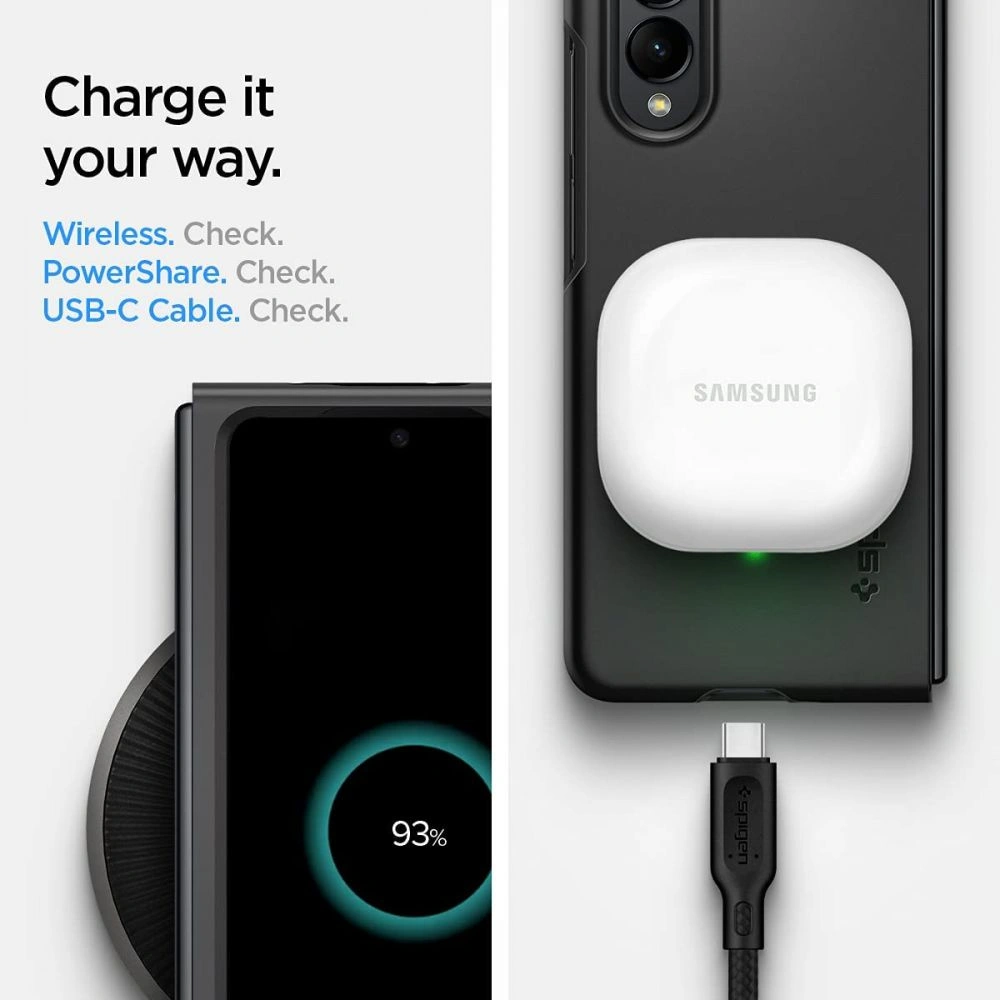 Hurtownia GSM - Etui Spigen Thin Fit Samsung Galaxy Z Fold 3 Černé - SPN1692BLK - {ean13} - Hurt