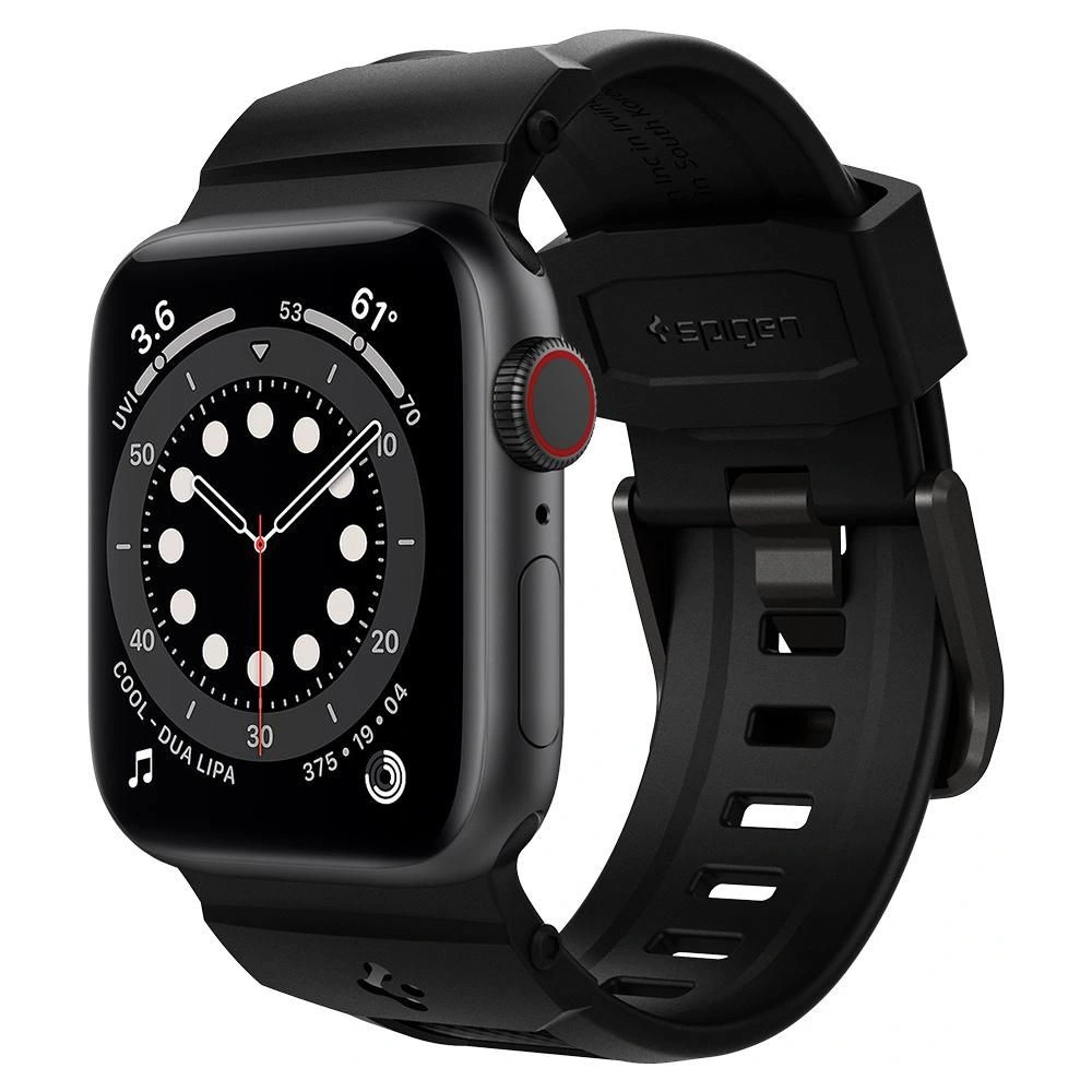 Hurtownia GSM - Pásek Spigen Rugged Band Apple Watch Series 4/5/6/7/SE 40/41mm Matně černý - SPN1693BLK - {ean13} - Hurt