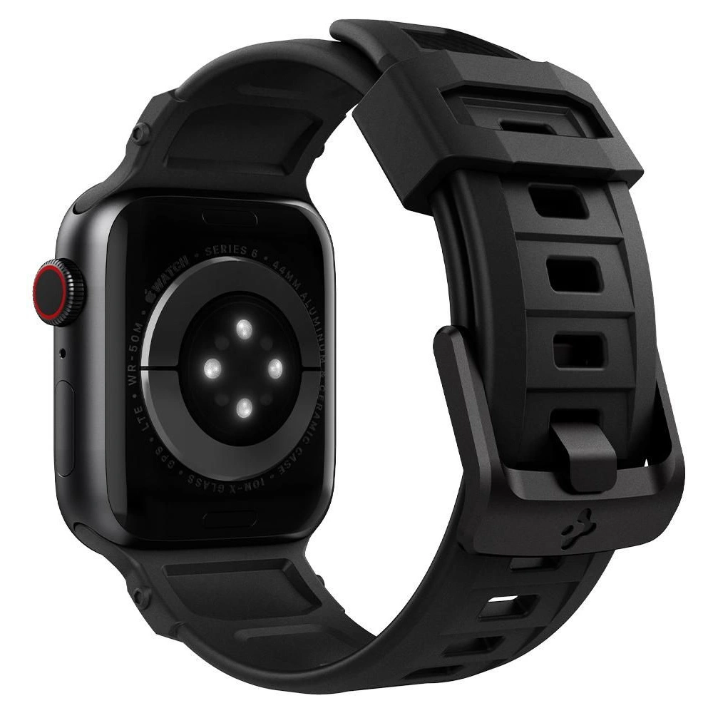 Wholesale Band Spigen Rugged Band Apple Watch Series 4/5/6/7/SE/8/Ultra 44/45/49mm Matte Black - SPN1694BLK - {ean13} - Hurt