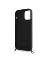 Hurtownia GSM - Etui Karl Lagerfeld KLHCP12LWOSLFKBK Apple iPhone 12 Pro Max hardcase černý/black Silicone Cord Iconik - KLD595BLK - {ean13} - Hurt